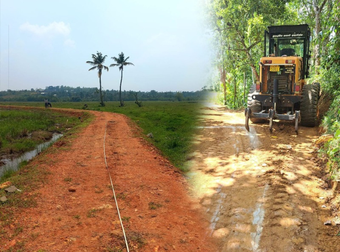 පුත්තලම දිස්ත්‍රික්කයේ කෘෂි මාර්ග සංවර්ධන ව්‍යාපෘති රැසක් ඇරඹේ